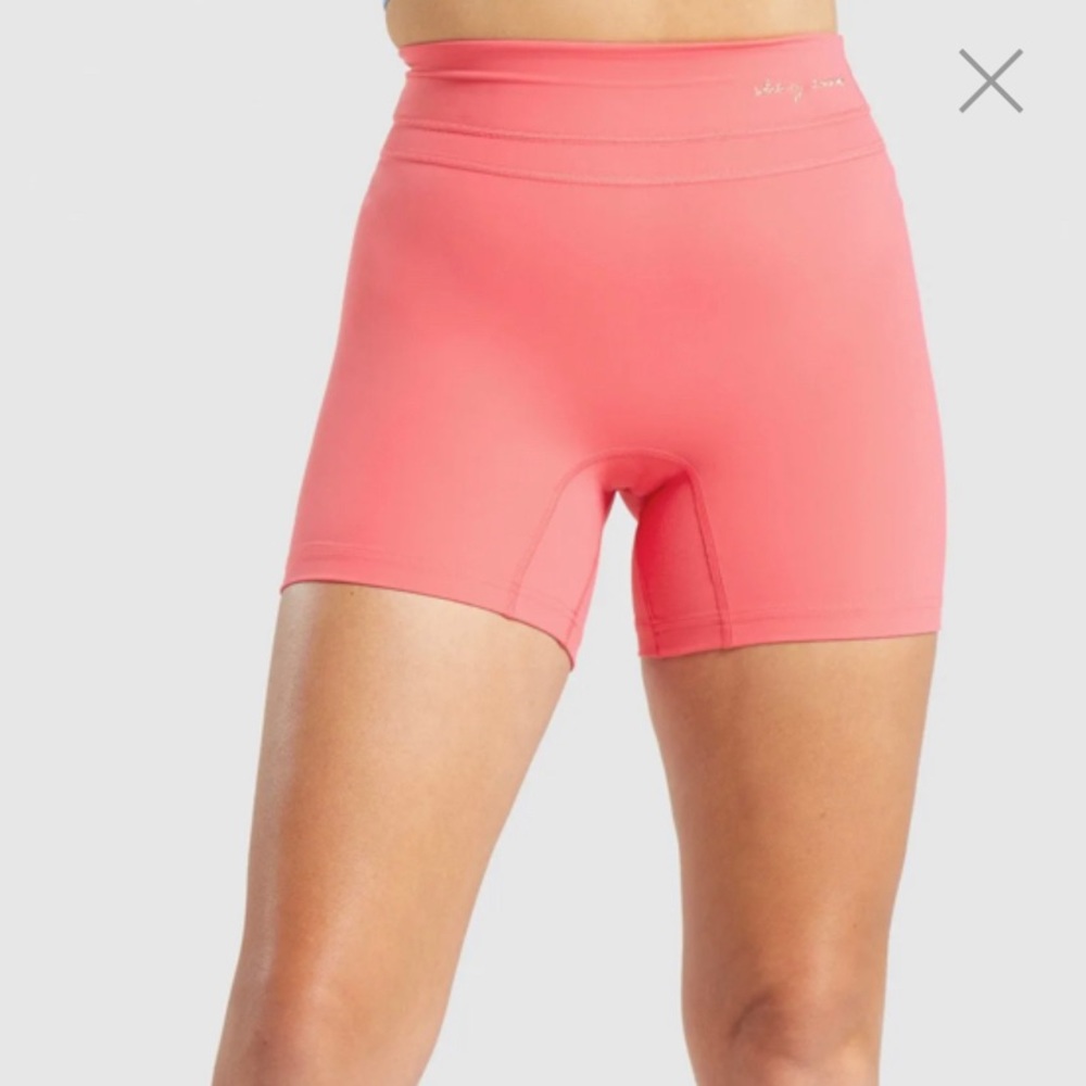 Cyber Red Whitney Simmons Shorts